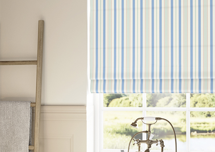 The British Stripe Co. George, Brighton No.1 - Twist&Fit Roman Blind - Image 5